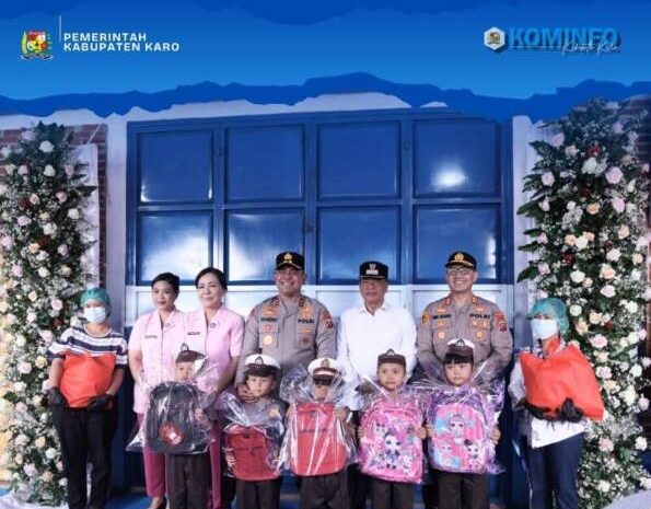  Dukung Program Ketahanan Pangan Nasional, Bupati Karo Hadiri Peresmian SPPG Polres Karo