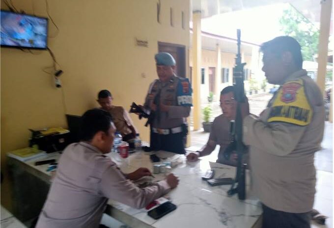  Propam Polda Sumut Periksa Senpi Dinas di Polres Sergai, Ini Hasilnya