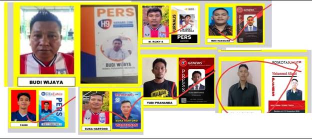  Enam Pemain Jurnalis Sergai FC Dicoret, Panitia Temukan Bukan Wartawan