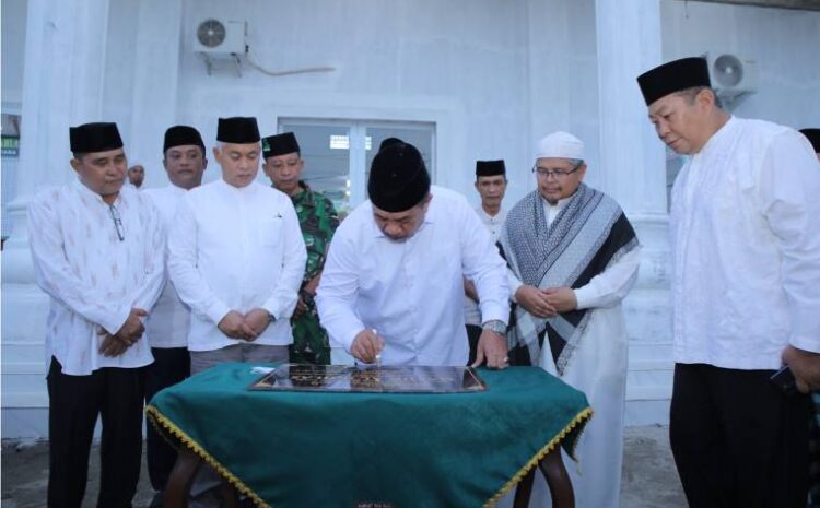  Diresmikan Bupati Asahan Masjid Al – Ikhlas Dapat Mempererat Kebersamaan Masyarakat