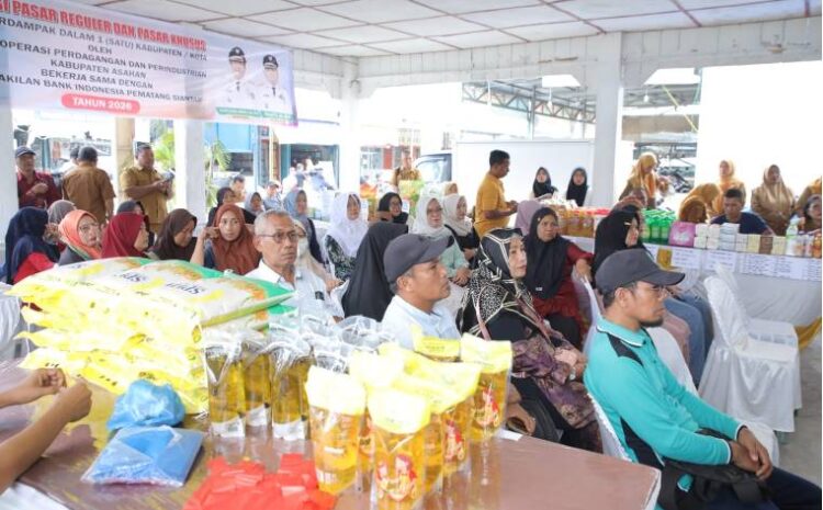  Jelang Idul Fitri 1447 H Pemkab Asahan Gelar Operasi Pasar Reguler dan Khusus