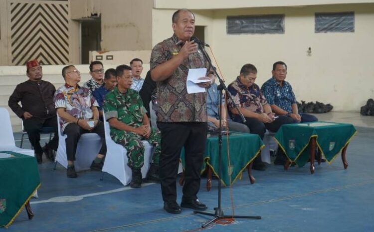  Pemkab Asahan Bagi Paket Sembako Kepada 1000 Kaum Dhuafa