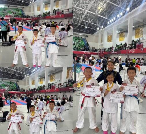  Atlet Muda Dojo Polres Batu Bara Harumkan Nama Daerah di Deli Serdang