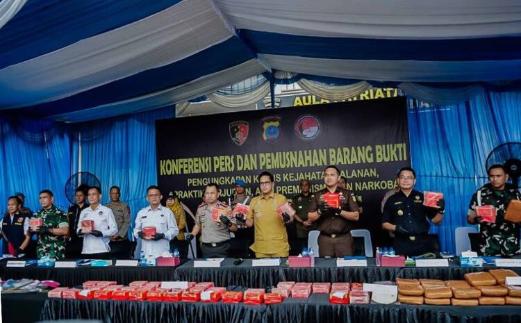  Polrestabes Ungkap 119 Kasus Selama Operasi Pekat 2026, 184 Tersangka Diringkus
