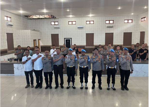  Polres Pelabuhan Belawan Terima Kunjungan Tim Div Propam dan Slog Polri