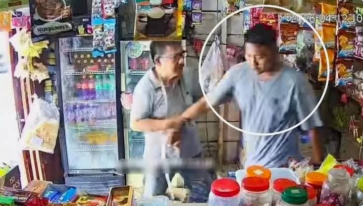  Videonya Viral, Preman Coba Bakar Warung Diburu Polsek Sunggal