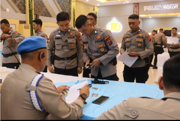  Propam–SLOG Mabes Polri Periksa Senpi di Polda Sumut, Tegaskan Disiplin dan Akuntabilitas Anggota