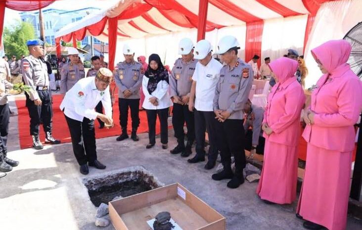  Kapolda Aceh Resmikan Pembangunan Aspol Lamteumen