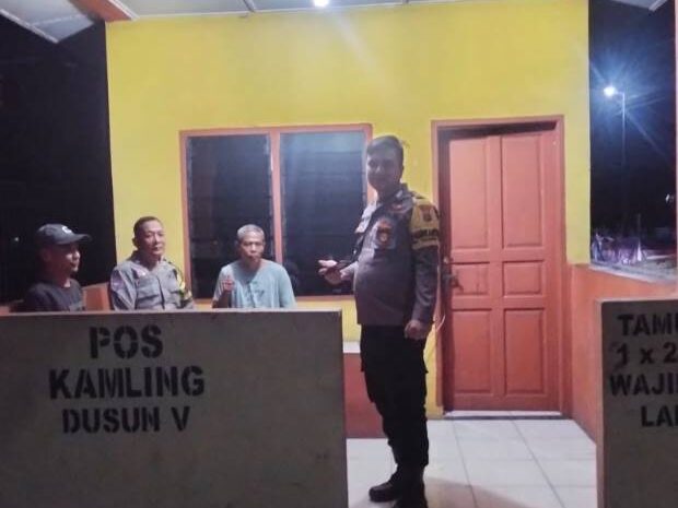  Kapolres Binjai Aktifkan Pos Kamling Tekan Kejahatan Jalanan