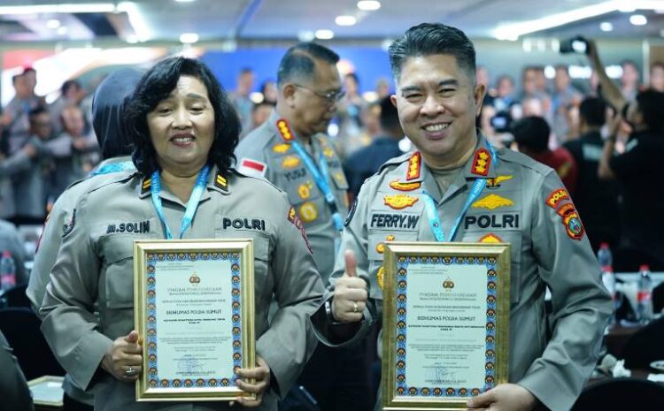  Kombes Pol Ferry Walintukan Bawa Humas Polda Sumut Raih Dua Penghargaan Dari Divisi Humas Polri