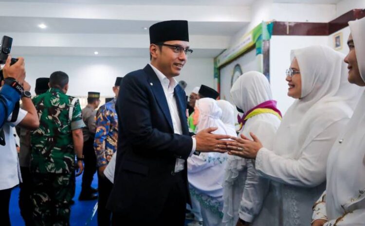  Tepung Tawar Warnai Pelepasan Calon Jemaah Haji Medan, Rico Waas Sampaikan Pesan Menyentuh