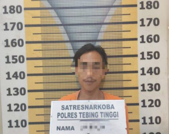  Polres Tebingtinggi Ringkus Pengedar Sabu di Perkebunan Sawit