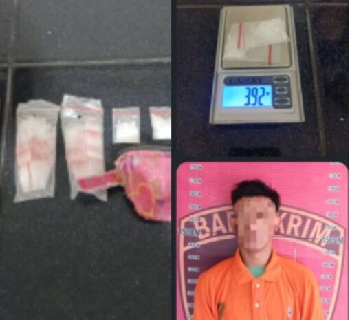  Pengedar Sabu Ditangkap di Kandang Lembu, Akui Rusak CCTV dan Curas Sawit