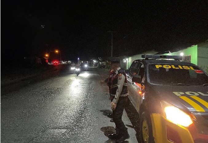  Patroli Rawan Kejahatan, Sat Samapta Polres Batu Bara Antisipasi Tawuran dan Gangguan Kamtibmas