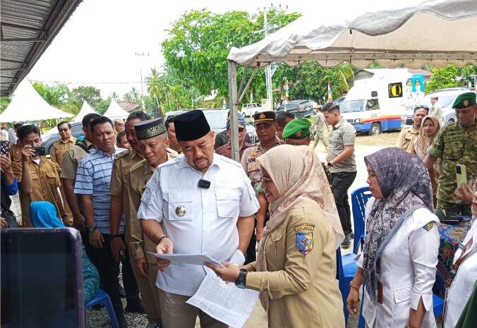  Baharuddin-Syafrizal Turun ke Padang Genting, Jemput Bola Pelayanan Publik