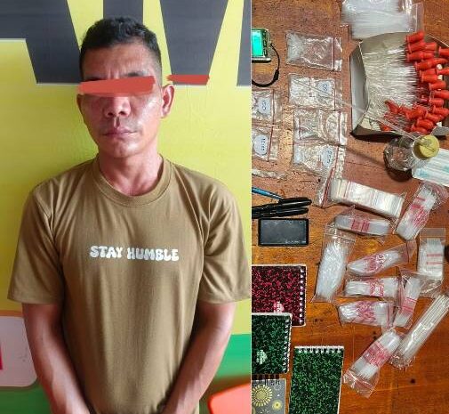  Kabur Lompat ke Sungai Saat Digrebek, Bandar Sabu di Desa Pamah Ditangkap di Aceh