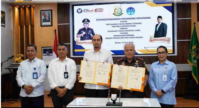  Sinergi Hukum Tirtanadi dan Kejati Sumut, Perkuat Tata Kelola Perusahaan Daerah