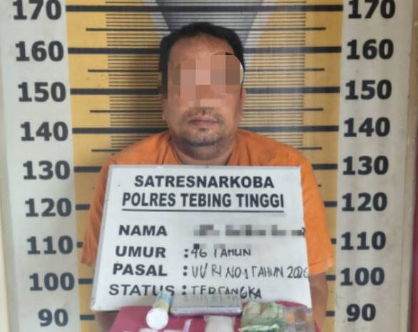  Satres Narkoba Polres Tebing Tinggi Dihadang Masyarakat, Residivis Berhasil Ditangkap