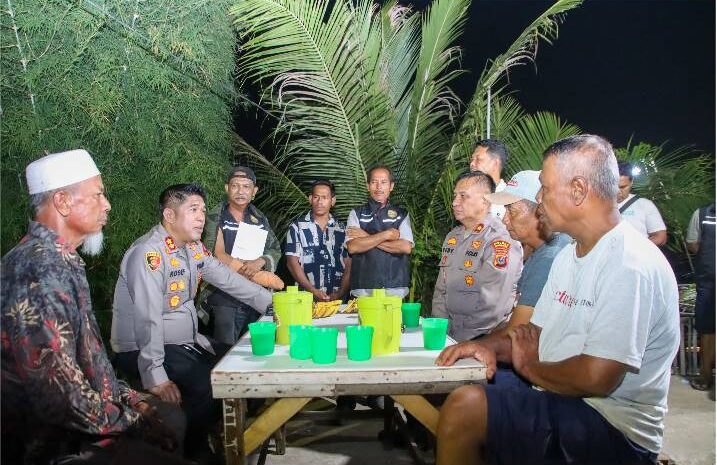  Kapolres Pelabuhan Belawan Silaturahmi Dengan Tokoh Masyarakat dan Pemuda Mitra Kamtibmas