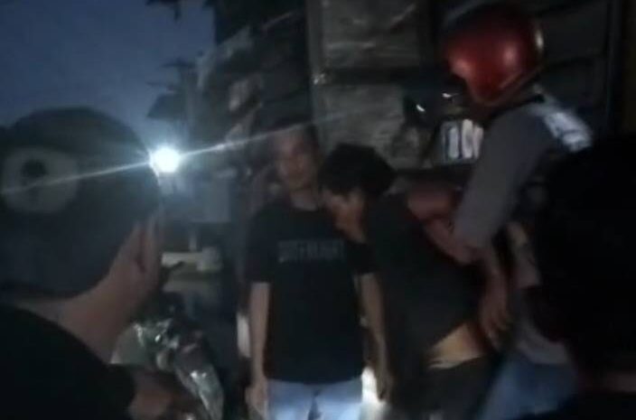  Sat Reskrim Polres Pelabuhan Belawan Tangkap Pelaku Curat di Gabion Belawan
