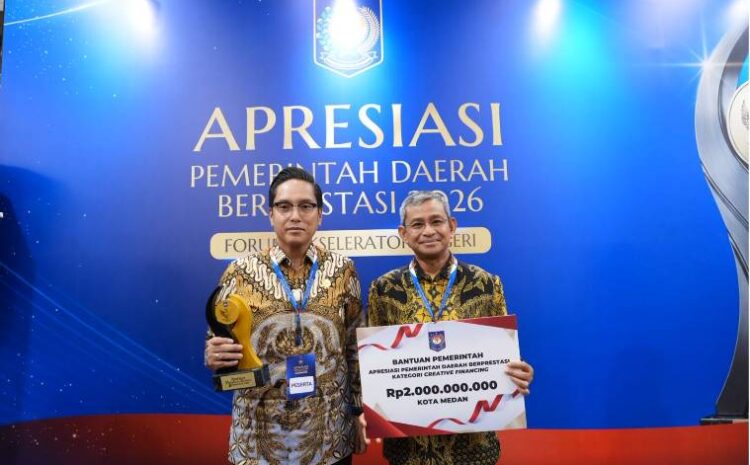  Sabet Penghargaan Kemendagri, Rico Waas Buktikan Tata Kelola Keuangan Medan Semakin Efektif