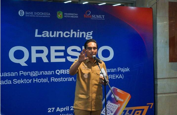  Wali Kota Medan Luncurkan Qresto, Inovasi “Split Bill” Pajak Daerah Pertama di Indonesia