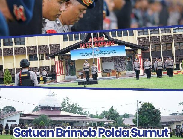  Satuan Brimob Polda Sumut Siaga Total Sambut May Day 2026, Apel Kesiapsiagaan Humanis Tegaskan Pengamanan Maksimal