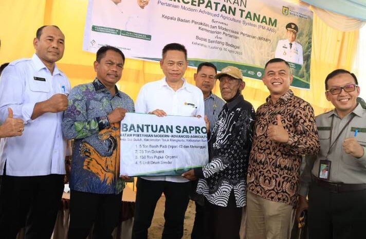  Gerakan Tanam PM-AAS di Sergai: Dorong Pertanian Modern, Targetkan Produktivitas 10 Ton/Hektar