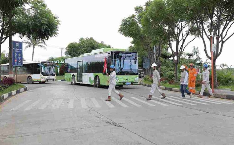 Dukung Percepatan Elektrifikasi, IMIP Operasikan Bus Listrik untuk Karyawan