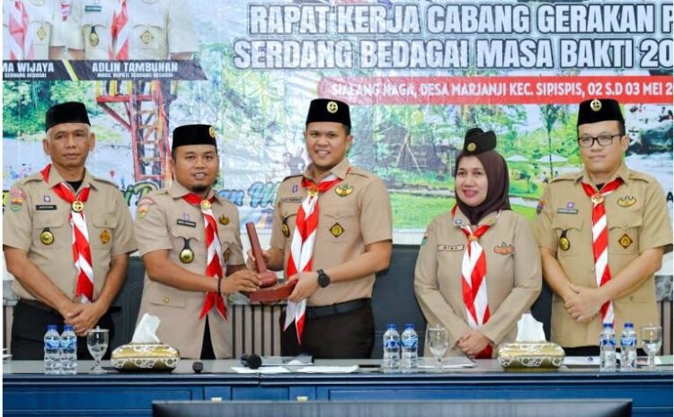  Kwarcab Pramuka Sergai Dorong Program 1 Gudep 1 Desa Untuk Pembinaan Generasi Muda