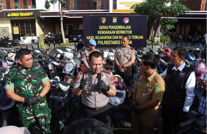  Polrestabes Medan Tembak 19 Pelaku Kejahatan