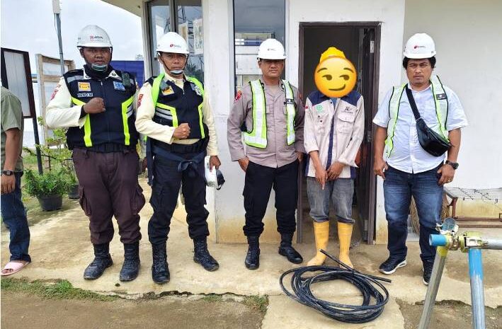  Polsek Bosar Maligas Tuntaskan Kasus Pencurian Kabel di Kawasan Industri Sei Mangkei