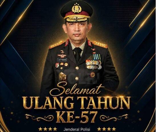  Kadiv Humas Polri Ucapkan Hut Ke-57 Kapolri Jenderal Listyo Sigit Prabowo