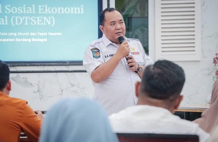  Pemkab Sergai Percepat Implementasi DTSEN, Tekankan Akurasi Data Bansos