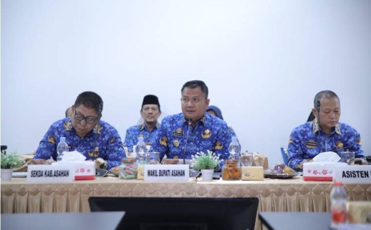  Rakorpem April 2026, Wabup Asahan Pinta Perangkat Daerah Tingkatkan Disiplin Kinerja