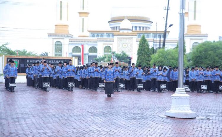  Peringatan Hari Kesadaran Nasional, Pemkab Asahan Launching Program Gaspak Pinta ASN Patuh Bayar Pajak