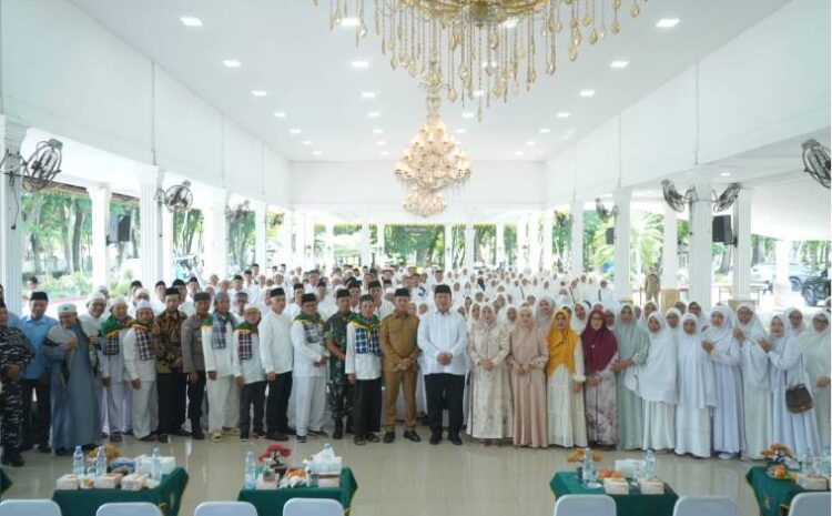  Bupati Asahan Pinta Calon Jamaah Haji Mantapkan Niat Semata Mata Karena Allah Saat Prosesi Upah Upah