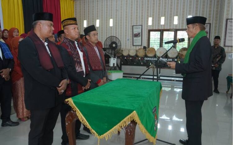  Pelantikan Pengurus Lembaga Adat Tabagsel Asahan, Awal Baru Organisasi Berjaya