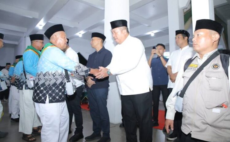 Bupati Asahan Lepas Keberangkatan Kloter 7 Calon Jemaah Haji Asahan