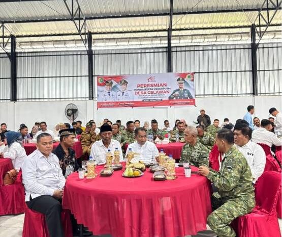  Bupati Darma Wijaya Hadiri Launching Nasional Kopdes Merah Putih Secara Virtual, Sergai Siap Bangkitkan Ekonomi Desa