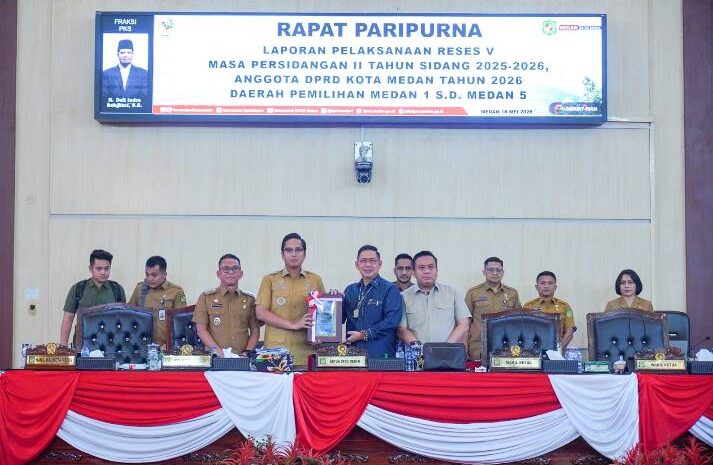  Wali Kota Medan Instruksikan Jajaran Gerak Cepat Tindak Lanjuti Hasil Reses DPRD