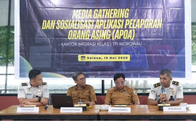  Media Gathering Imigrasi Morowali, Dorong Optimalisasi Pelaporan Orang Asing melalui APOA