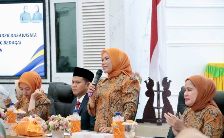  Buka Pelatihan Kader Dasawisma, Wabup Sergai Tekankan Pentingnya Data Akurat