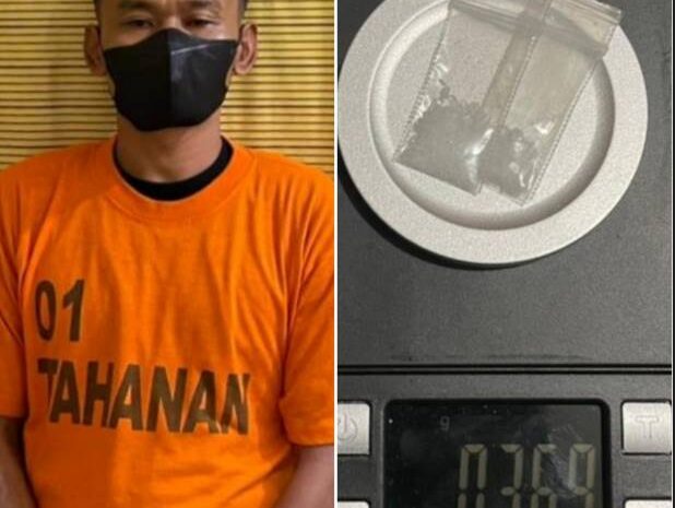  Residivis Kembali Diciduk Polres Binjai, Edarkan Sabu di Desa Tandem Hulu II