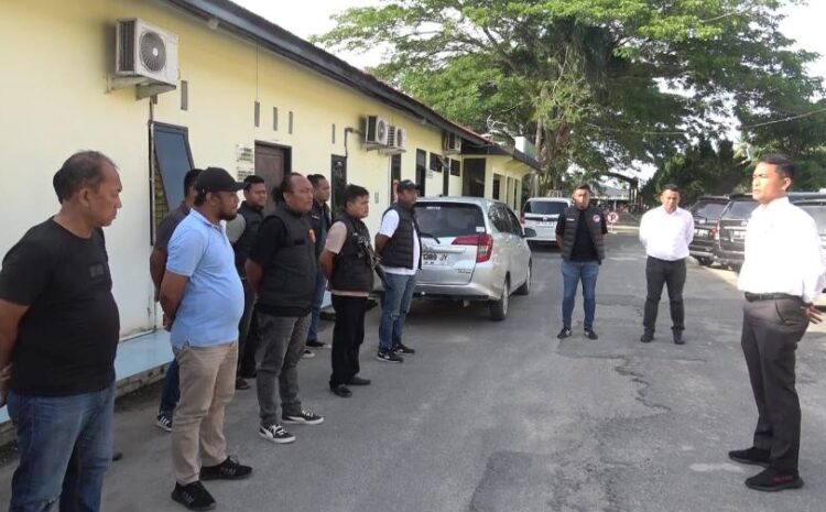  Polres Sergai Gerebek Sarang Narkoba di Desa Pon, Dua Pengedar Sabu Diamankan