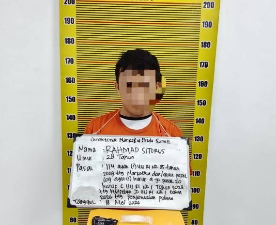  Menunggu Pembeli di Kamar, Terduga Pengedar Sabu di Medan Timur Ditangkap Polisi
