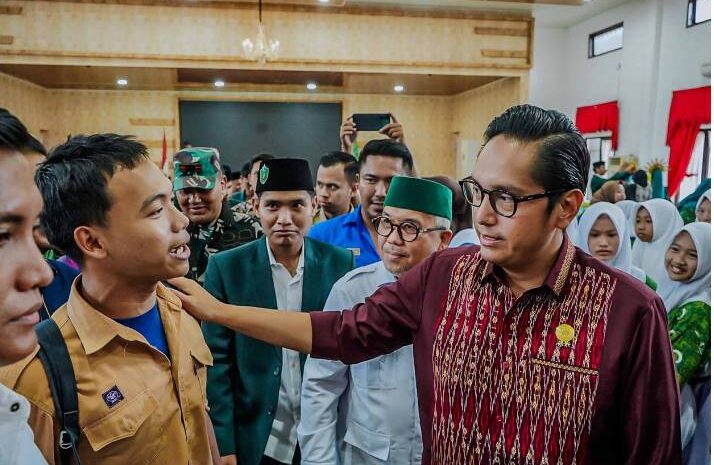  Rico Waas Ajak Pelajar IPA Kota Medan Kompak Tolak Judi Online