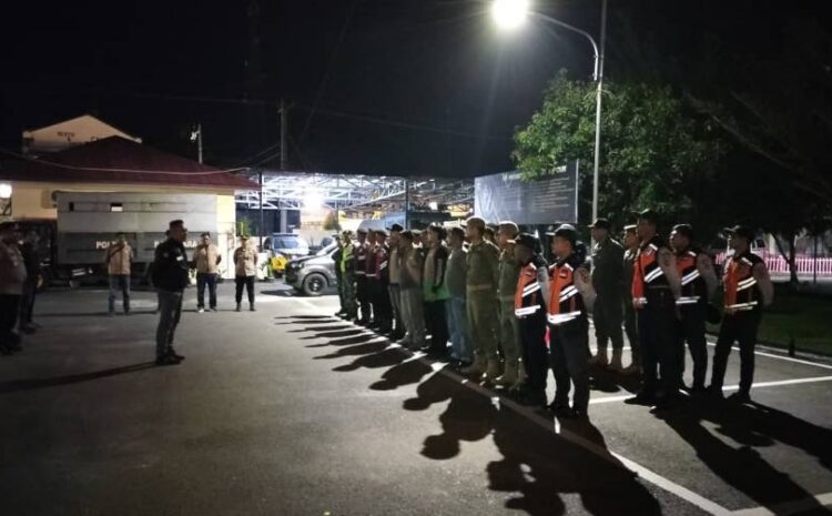  40 Personel Gabungan TNI-Polri Turunkan Patroli Malam Cegah Gangguan Kamtibmas