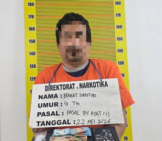  Pengedar Sabu di Medan Barat Diciduk Saat Layani Pembeli