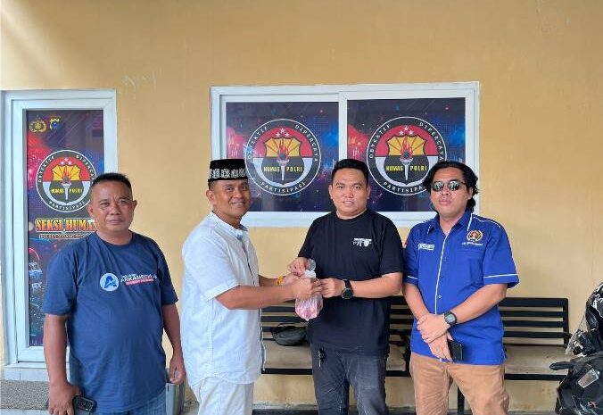  Polres Sergai Sembelih 9 Sapi dan 10 Kambing Pada Idul Adha 1447 H